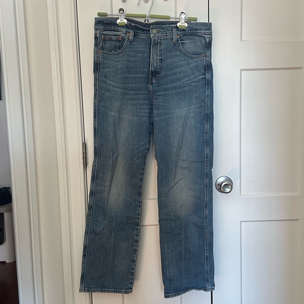 Lucky Brand Rigid Denim Straight Leg Jeans Size 29 / 8
